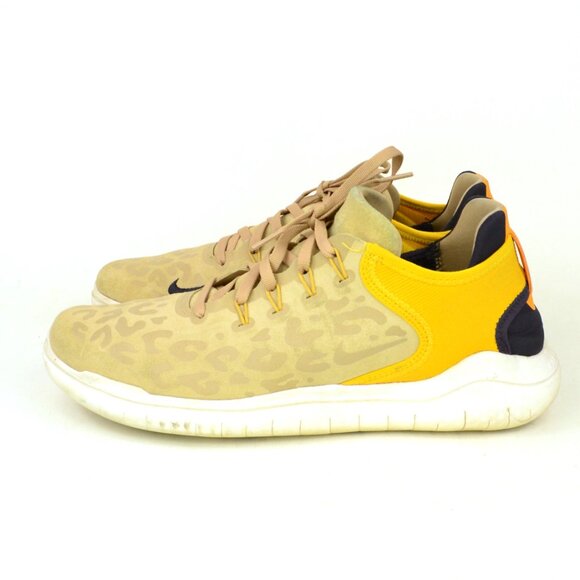 Nike Free RN Women's Size 10.5 Tan Cheetah Print Athletic Running Shoes - Picture 6 of 10